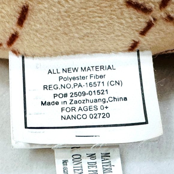 Nanco Calico Cat Ice Cream Cone Stuffed Plush Toy - Picture 5 of 5